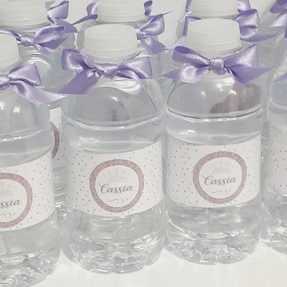 60 Garrafinhas de Água Mineral Personalizada
