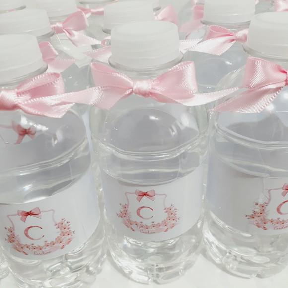 60 Garrafinhas de Água Mineral Personalizada