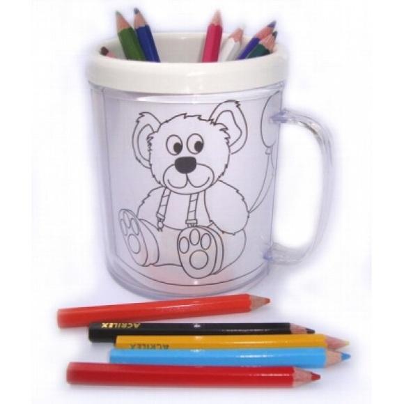 Caneca Divertida para Pintura Lembrancinhas Aniversário