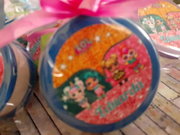Kit Copo Sanfonado + Pulseira Bate Enrola Personalizados