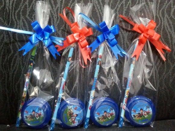 Kit Lembrancinha Ioio + Lapis Patrulha Canina
