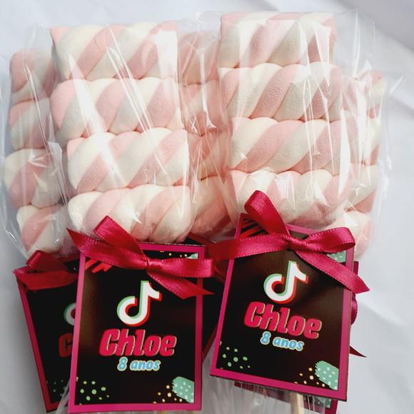 Pirulitos de Marshmallow Festa e Lembrancinhas