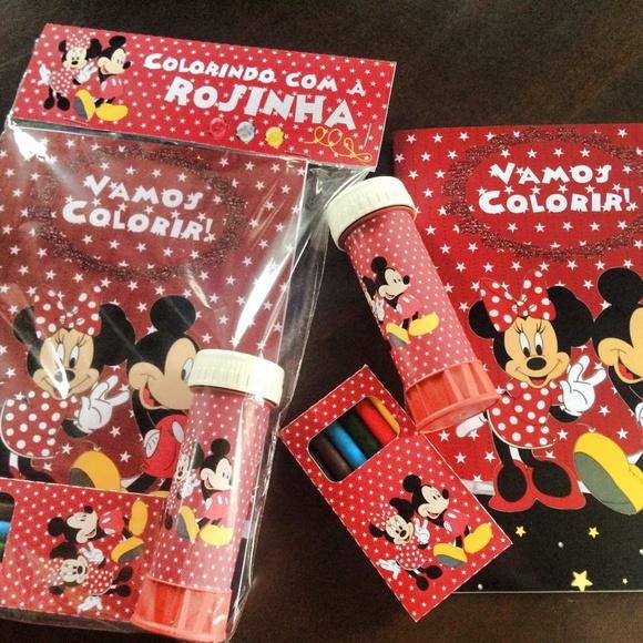 Revista de Colorir Minnie