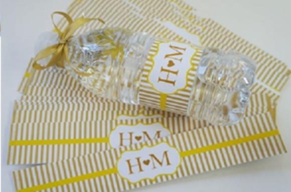 Rotulos Personalizados para Garrafinhas de Água