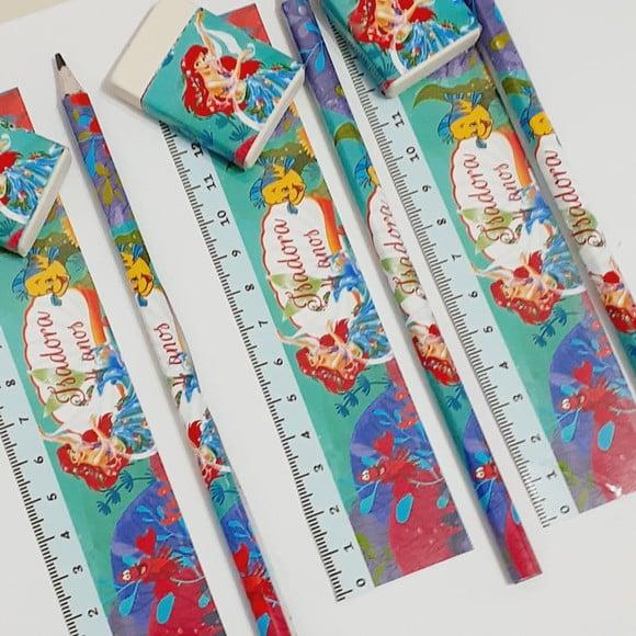 33 Kit Escolar Lembrancinhas Aniversário Personalizada