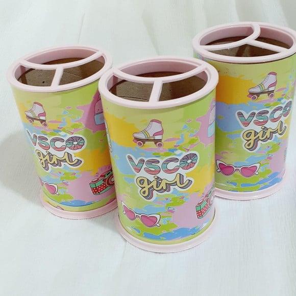 50 Porta Lápis Colorido Personalizado