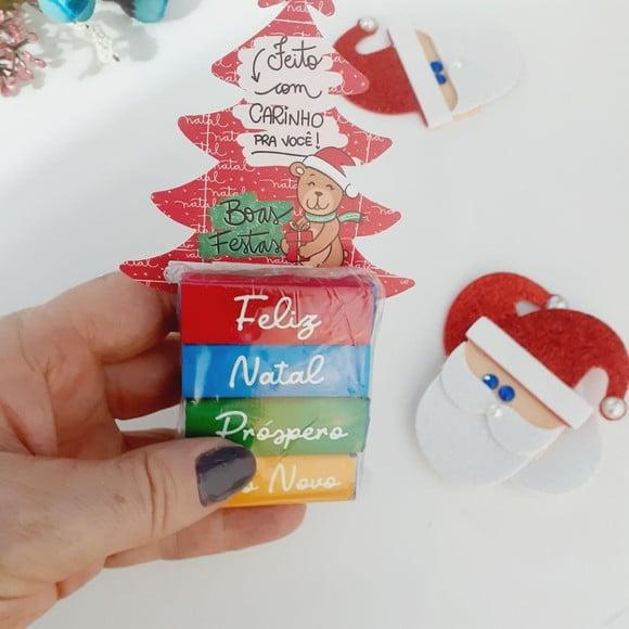 Bis Lembrancinha com Mensagens de Natal