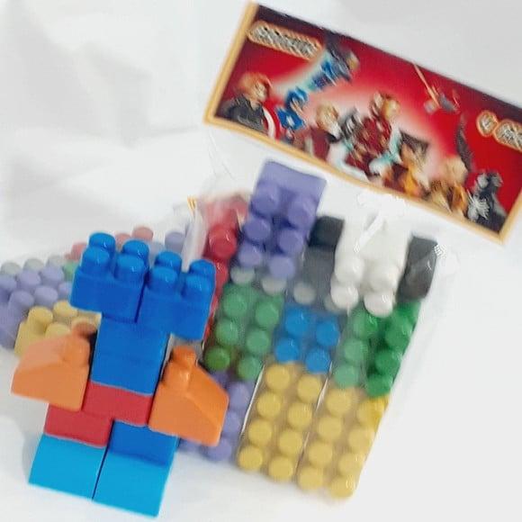 Kit Montar - Tipo Lego 15 Peças Tema Personalizado