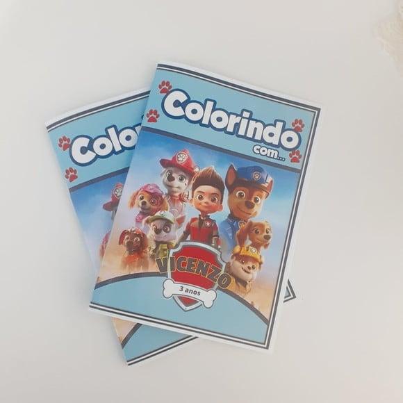 Revista de Colorir Personalizada Lembrancinhas Escolar