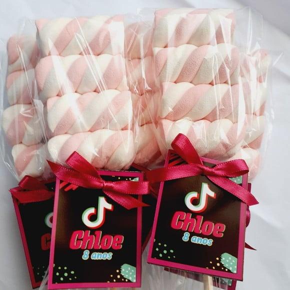 Pirulitos de Marshmallow Festa e Lembrancinhas