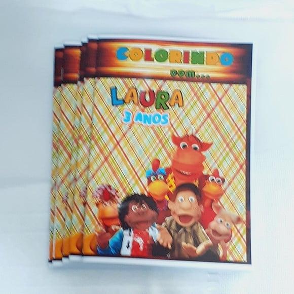 Revista de Colorir Pocoyo Personalizada