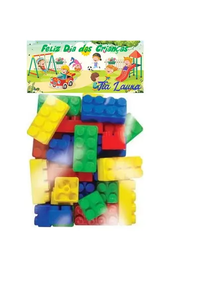 15 Lembrancinha Dia das Crianças - Kit Montar 28 Peças