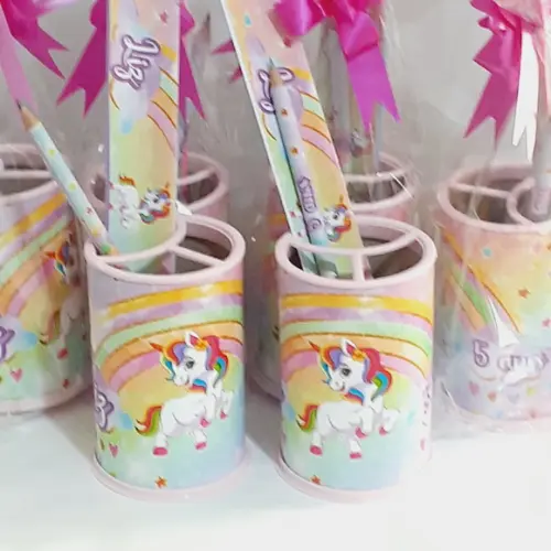 20 Porta Lápis Personalizado + Kits Escolar