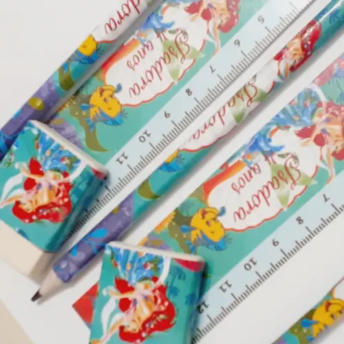 33 Kit Escolar Lembrancinhas Aniversário Personalizada