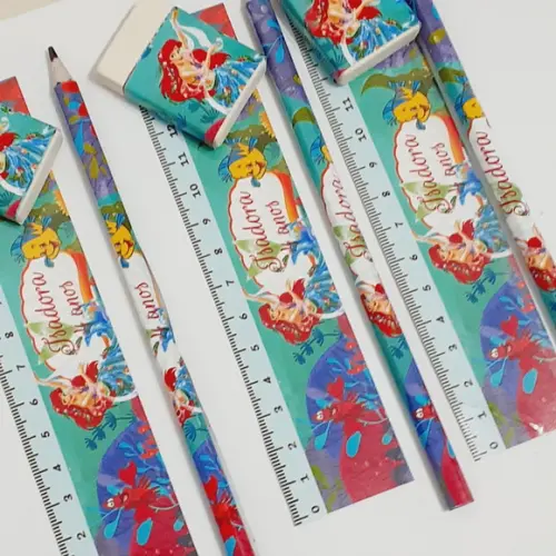 33 Kit Escolar Lembrancinhas Aniversário Personalizada