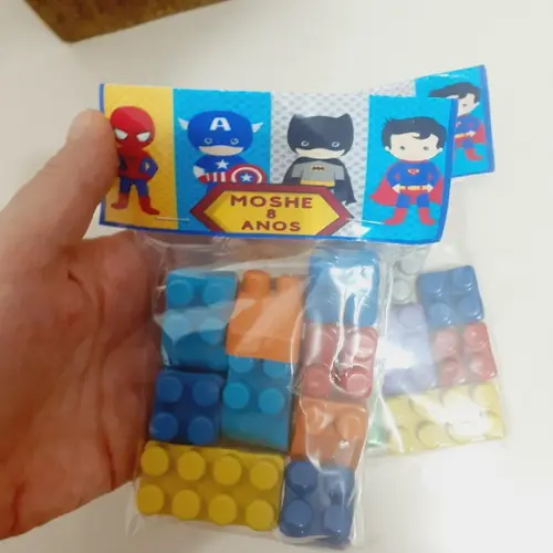40 Kits de Montar com 10 Peças Lembrancinhas