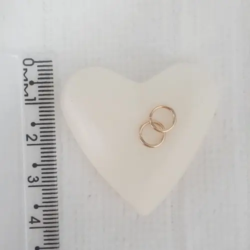 50 Lembrancinha Casamento Sabonete com Mini Alianças