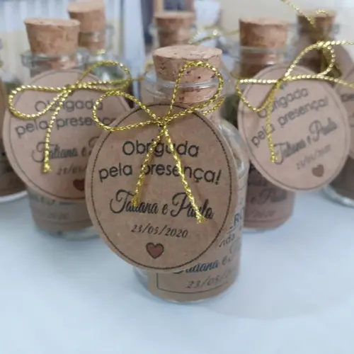 80 Garrafinhas para Tempero 60ml - Lembrancinhas Evento