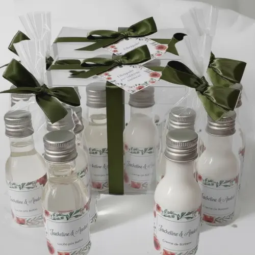 Kit Padrinhos Creme de Barbear + Loção Pós Barba