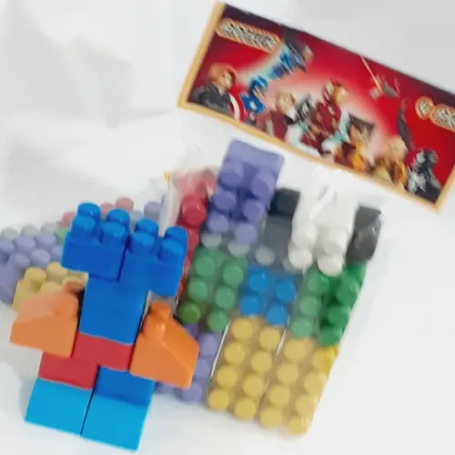 Kit Montar - Tipo Lego 15 Peças Tema Personalizado