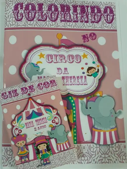 REVISTINHA DE COLORIR CIRCO