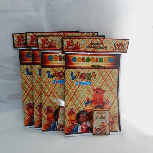 Revista de Colorir Pocoyo Personalizada