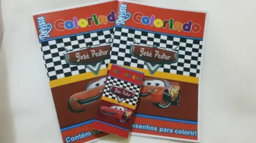 20 Revistinha de Colorir Personalizada