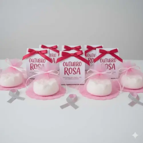30 Sabonete Artesanal Personalizado Lembrancinhas
