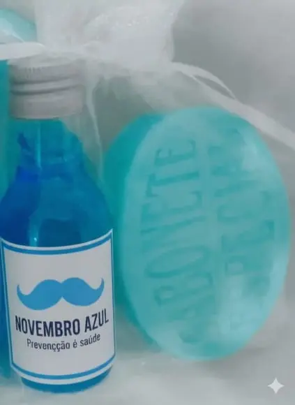 35 Kit Padrinhos + Sabonete Barra e Loção Pós Barba