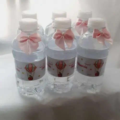 40 Garrafinhas Água 240ml Personalizada para Lembrancinhas