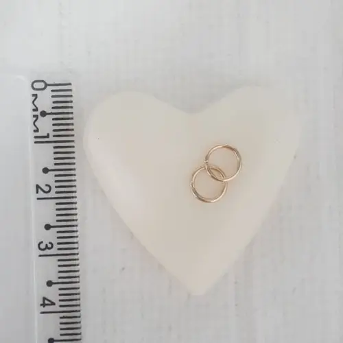 50 Lembrancinha Casamento Sabonete com Mini Alianças