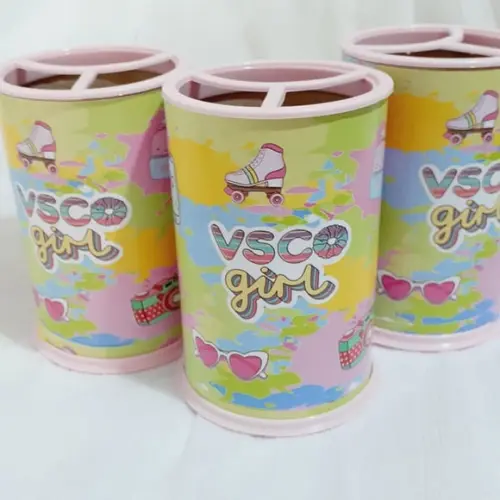 50 Porta Lápis Colorido Personalizado