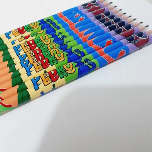 60 Lápis Personalizado Lembrancinhas Infantil