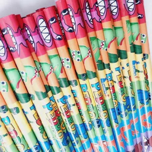 60 Lápis Personalizado Lembrancinhas Infantil