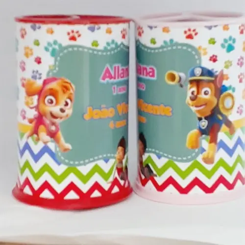 60 Porta Lápis Colorido Personalizado