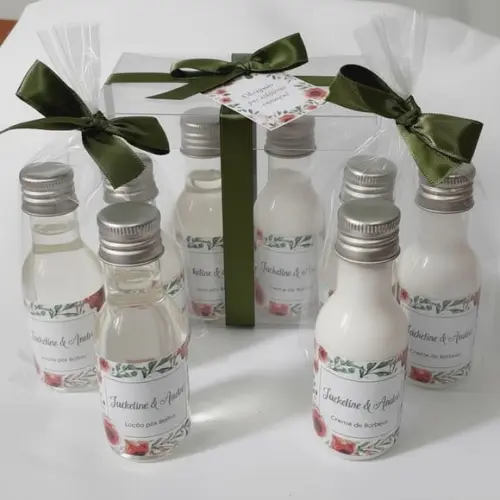 Kit Padrinhos Creme de Barbear + Loção Pós Barba