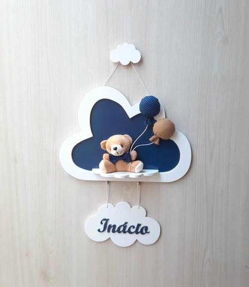 Enfeite de Porta Maternidade Ursinho