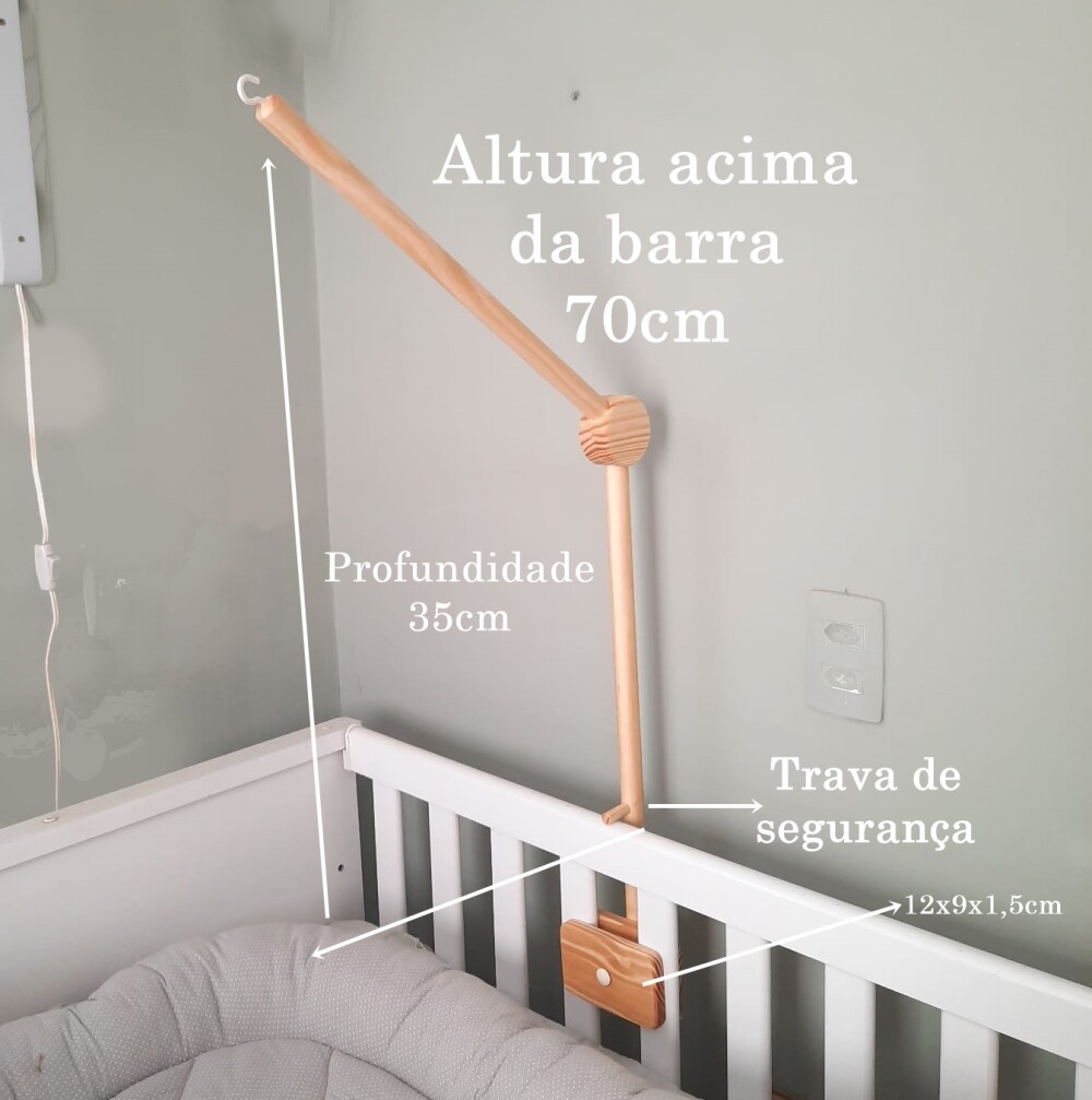 Suporte Pinus para Pendurar Móbiles