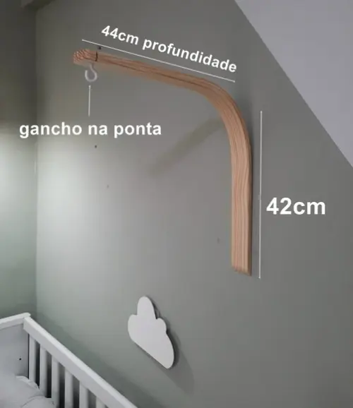 Suporte para Pendurar Móbile Mosquiteiro Tenda Parede