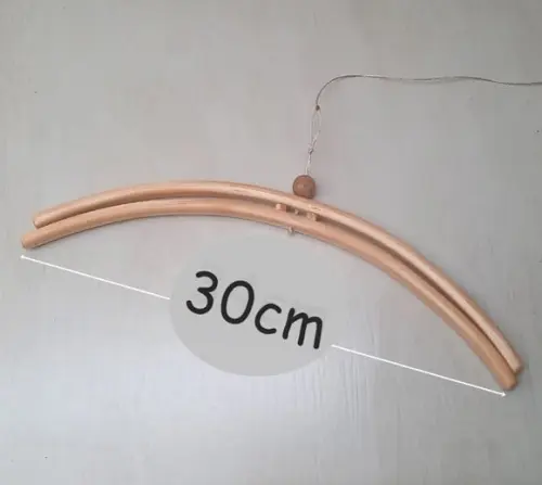 Suporte x para Móbiles Curvado Pinus