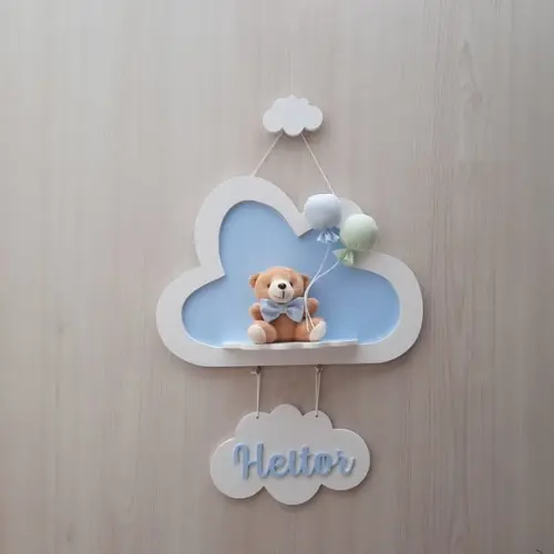 Enfeite de Porta Maternidade Ursinho