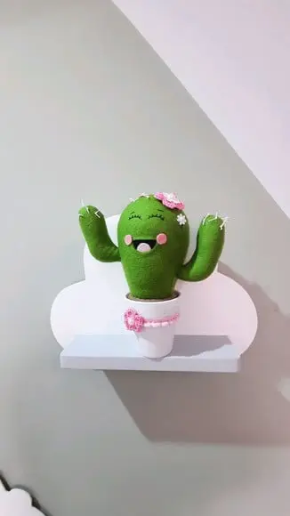 Lhama + Cacto Decoração
