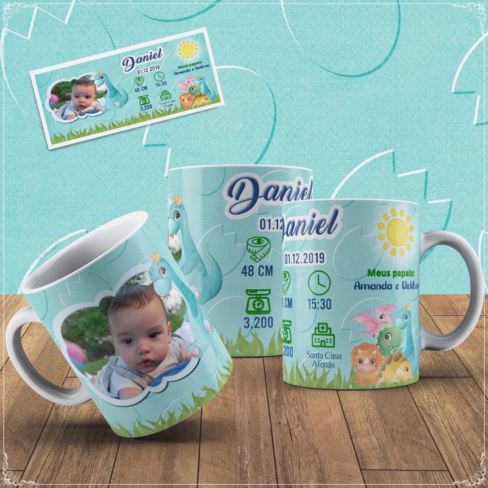 CANECA DE PORCELANA NASCIMENTO