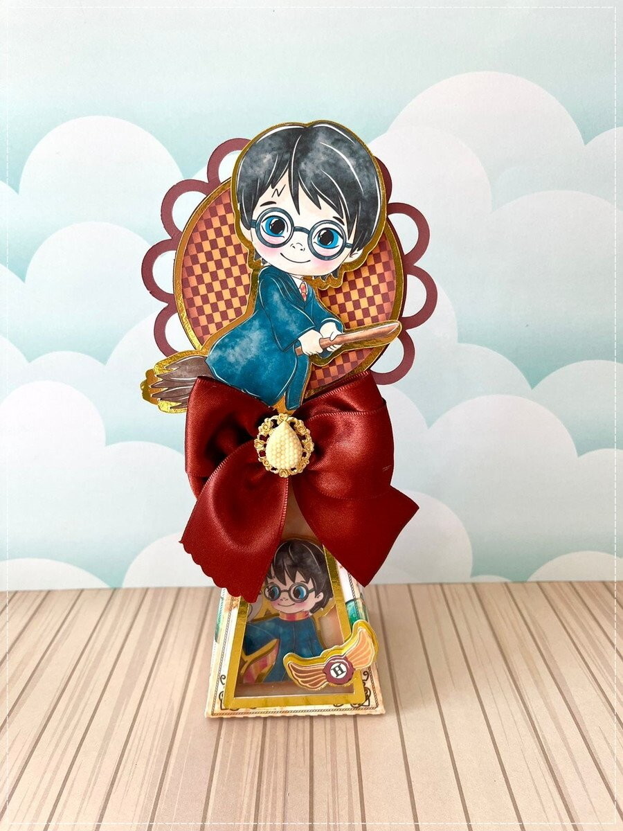 Caixa Piramide Shaker  Harry Potter