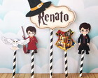 Topo de Bolo Harry Potter
