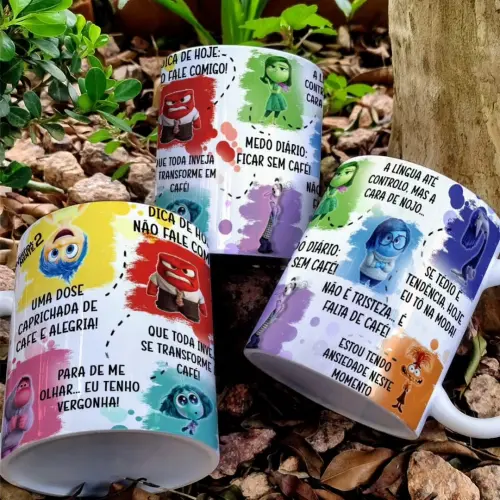 Caneca de Porcelana Personalizada Divertidamente
