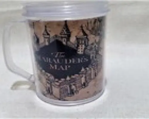 Caneca Mapa do Maroto Harry Potter