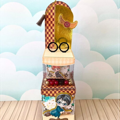 Caixa Dupla Vitrine Harry Potter