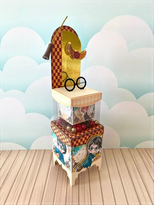 Caixa Dupla Vitrine Harry Potter