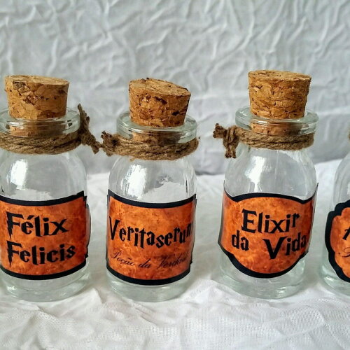 Garrafinhas Poçoes Magicas Harry Potter